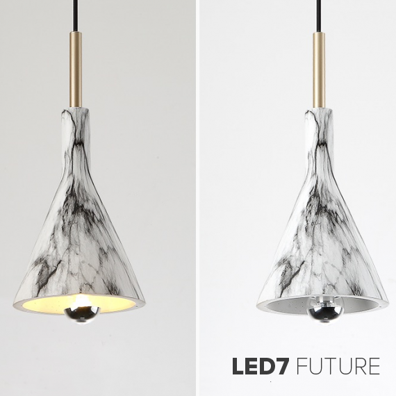 Loft Industry Modern - Stone Pendant